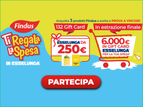 Con Findus vinci la spesa