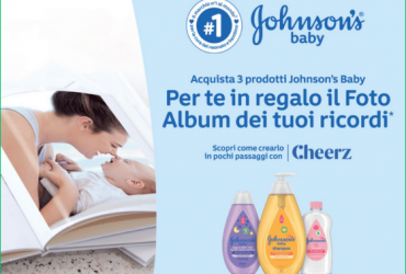Album foto in regalo con Johnson