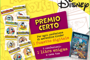 Fumetto in regalo con Kinder