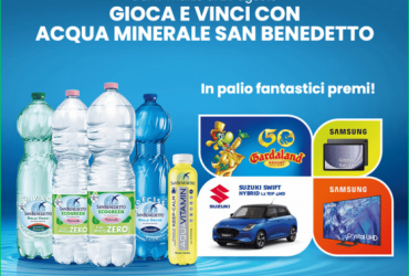 Gioca e vinci con Acqua San Benedetto