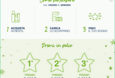 Vinci il tuo sogno con Acnestil