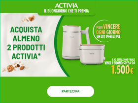 Vinci la spesa con Activia
