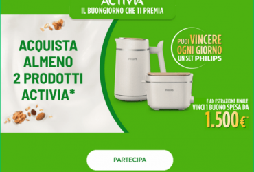Vinci la spesa con Activia