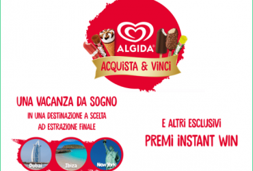 Vinci una vacanza da sogno con Algida