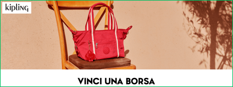 Vinci la borsa Kipling