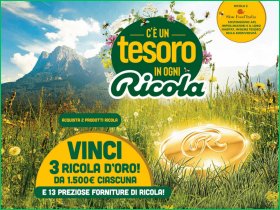 Concorso Ricola vinci un tesoro