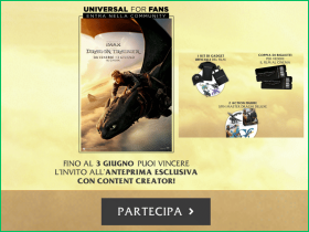 Con Universal For Fans vinci Dragon Trainer