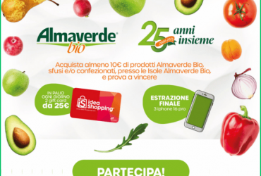 Vinci iPhone con Almaverde Bio