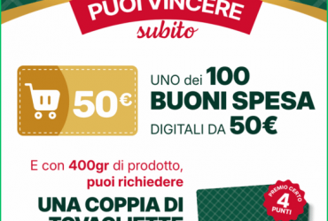 Vinci la spesa con fetta golosa