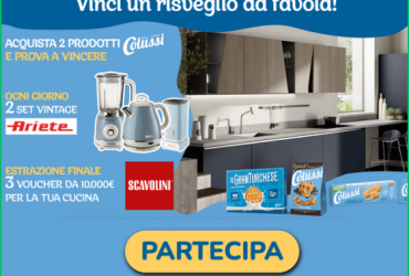 Vinci una cucina Scavolini con Colussi