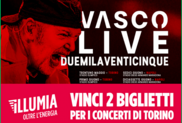 Vinci Vasco Rossi con Illumia