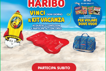 Concorso Haribo vinci il kit vacanza