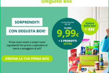 Extra omaggi su Degusta Box