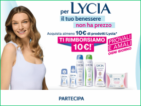 Lycia ti rimborsa 10 euro