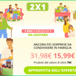 Offerta 2 x 1 degusta box