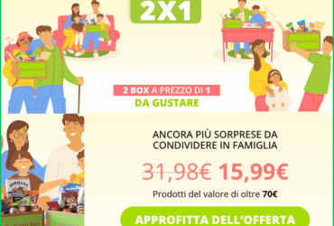 Offerta 2 x 1 degusta box