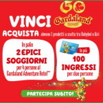 Vinci Gardaland con Baby Bel