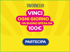 Vinci buoni spesa con Tavernello