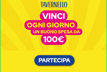 Vinci buoni spesa con Tavernello