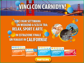 Vinci la california con Carnidyn