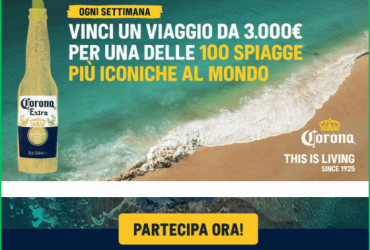 Concorso viaggia con Corona