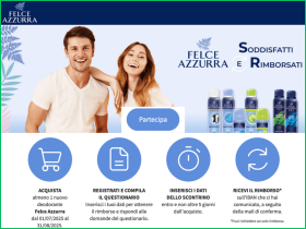 Felce Azzurra vi rimborsa
