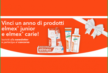 Iscriviti e vinci con Elmex
