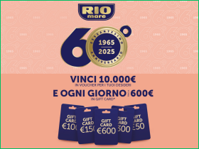 Vinci 10.000 euro con Riomare