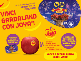 Vinci Gardaland con Joya