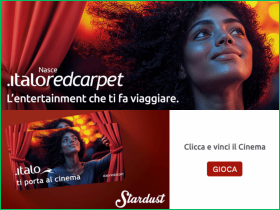 Vinci il cinema con Italo