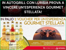 Vinci una cena stellata con Lurisia