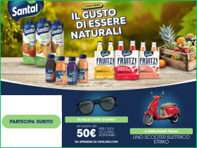 Vinci uno Scooter elettrico con Santal