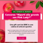 Concorso Riparti alla grande con Pink Lady