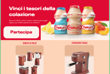 Concorso Yakult I tesori della colazione