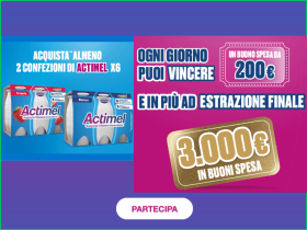Vinci buoni spesa con Actimel