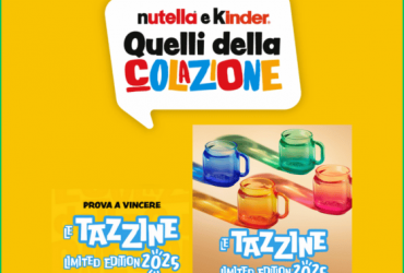Vinci le tazzine 2025 Nutella