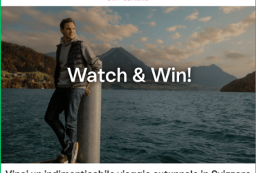 Vinci un viaggio in svizzera