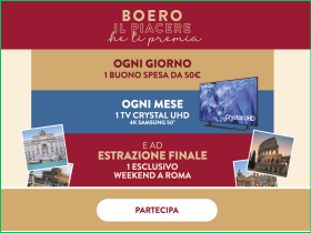 Vinci un weekend con Boero