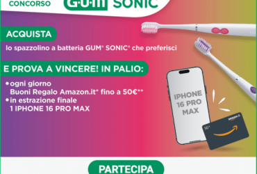 Concorso a premi GUM Sonic