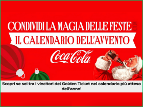 Concorso Avvento coca Cola
