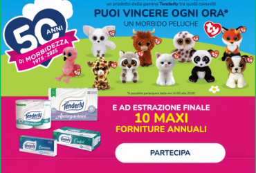 concorso Tenderly 50 anni