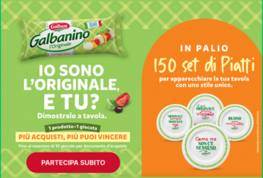 Vinci i piatti Galbanino