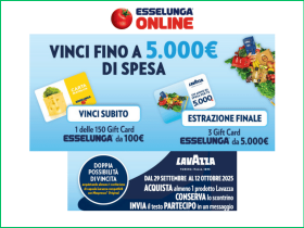 Vinci la spesa Esselunga