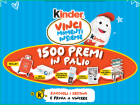 Vinci tanti premi con Kinder
