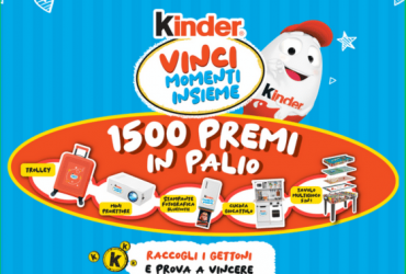 Vinci tanti premi con Kinder