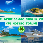 Vinti 50.000 euro in viaggi