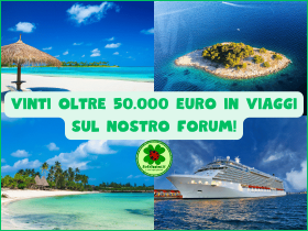 Vinti 50.000 euro in viaggi