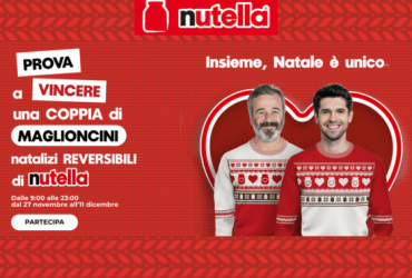 Vinci i maglioncini Nutella