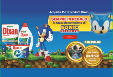 Vinci il Giappone con Dixan