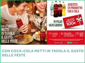 vinci la spesa con coca-Cola